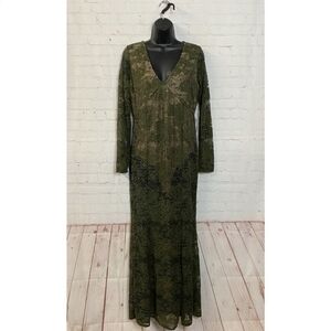 VTG Venus Bodysuit Lace Maxi Dress